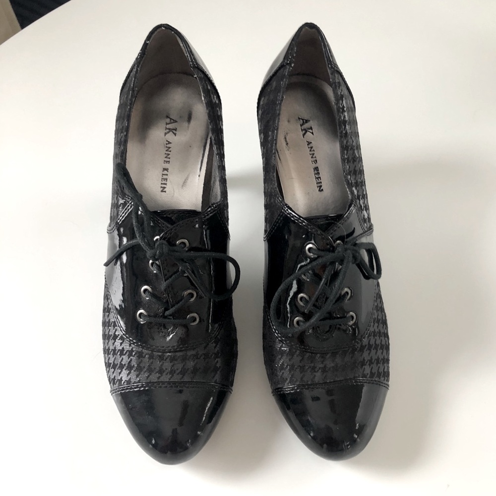 Anne Klein Black 3.5” Heels SZ 8